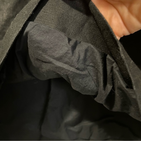 J. Crew Sidewalk black linen and cotton mini skirt size 6 - Picture 9 of 11